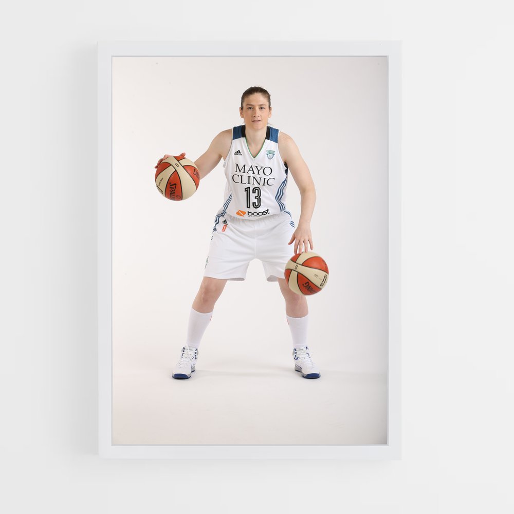 Poster Lindsay whalen – affiche Basketball (vue 3)